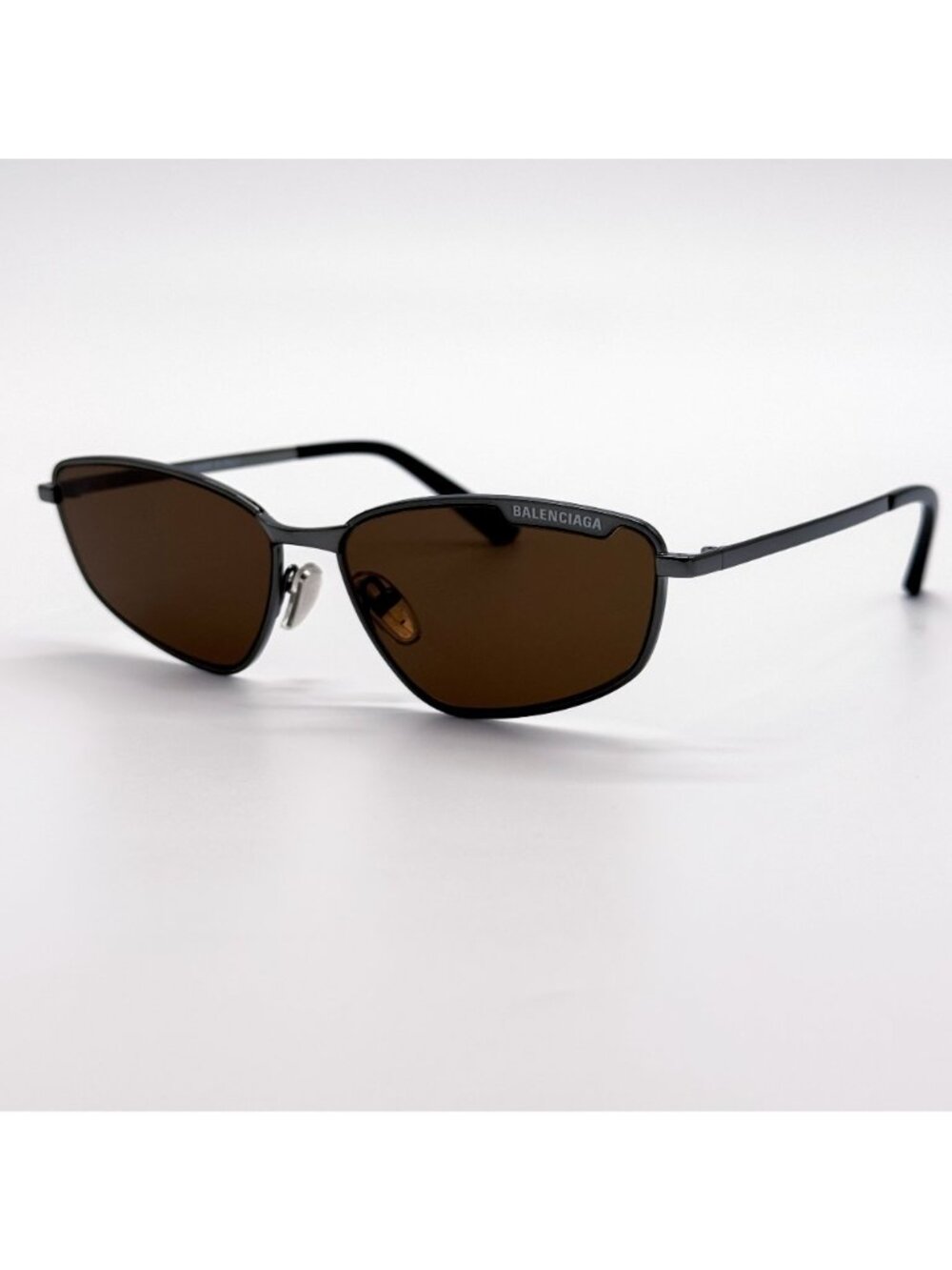 NEW BALENCIAGA BB0277S 002 SUNGLASSES GRAY WOMEN EYEWEAR BALENCIAGA - Picture 3 of 10